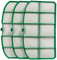 Fantisi 3pz/Set Filtro griglia protezione motore adatto per Vorwerk Folletto VK200 VK220S