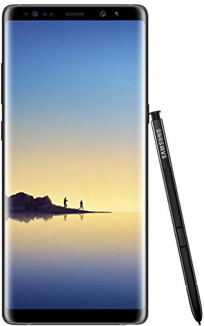 Samsung Galaxy Note 8 64GB Single SIM International Version - Midnight Black (Reconditionné)