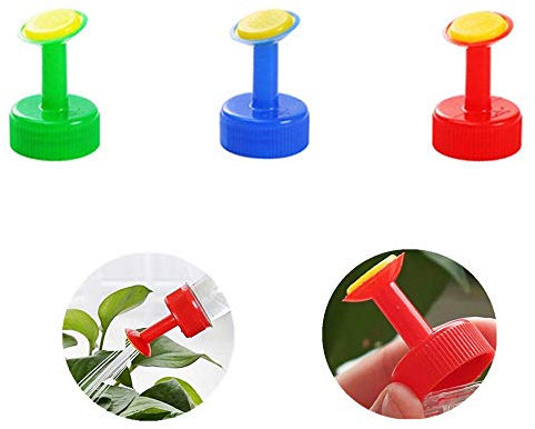 TESTEL 9 Pcs Waterers Sprayers Durable Exquisite Bottle Top Waterers Seedlings Top Nozzle Sprinkler Head Automatic Irrigation