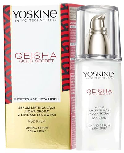 Yoskine Geisha Gold Lifting Serum Anti Aging für neue Haut straffende Wirkung mit Gold Extrakt