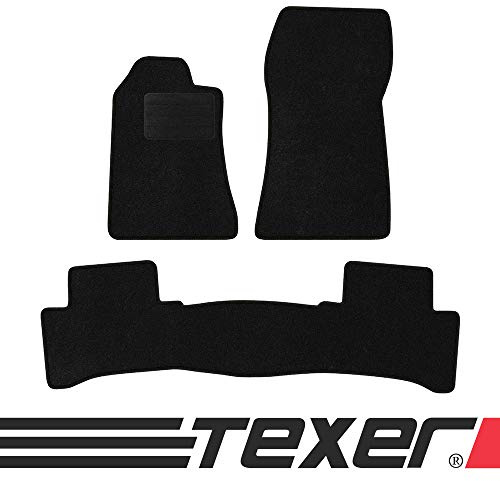 TEXER Textil Fußmatten Passend für Mercedes-Benz CLK A208 Bj. 1997-2002 Basic