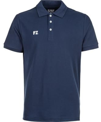 FZ Forza Venant Herren Badminton/Squash Polo Shirt (Navy Blue)