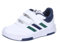 adidas Tensaur Hook and Loop Shoes Laufschuhe, White/Green/Collegiate Navy, 29 EU