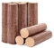 Holzbriketts/Heizbriketts aus 100% Holz (70% Buche, 30% Eiche) | Paket mit 20 kg = 10 Briketts
