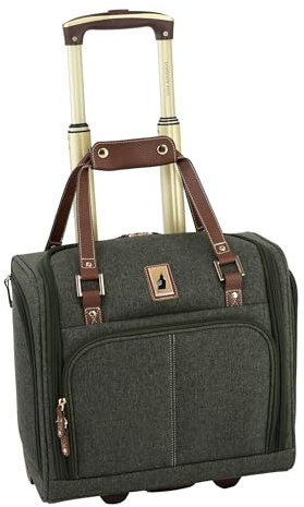 LONDON FOG Wallington Moss Untersitztasche, 38,1 cm, Moos, 15, Wallington Moss 38,1 cm Untersitztasche