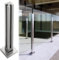 HSF Glas-Balustradenpfosten, Deck-Glasgeländer-Pfostensystem, quadratischer Balkon-Glaspaneelpfosten Für Brüstung Balkon Terrasse Treppe (Color : Corner Post, Size : 85cm/33.5)