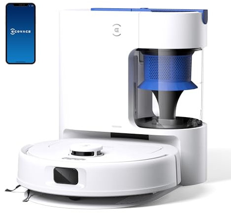 ECOVACS DEEBOT N20e Plus Robot Aspirapolvere, 10000 Pa, Pulizia Senza Sforzo per 45 Giorni, Spazzola Antigroviglio, Durata 350 min, Arrampicata da 20 mm
