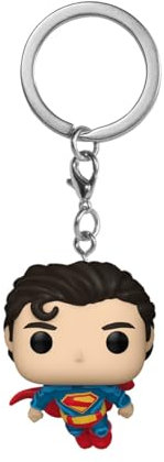 Funko Pop! Keychain: Superman 2025- Superman - Mini-Figurine en Vinyle à Collectionner Porte-clés Fantaisie - Cadeau de Noël - Idée de Cadeau - Produits Officiels