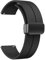 ONE ECHELON Cinturino di ricambio a sgancio rapido compatibile con cinturino in silicone Amazfit Neo, cinturino di ricambio con fibbia regolabile (nero)