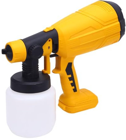 Farbspritzgerät, 200-WattSpritzpistole mit 4 Düsen und 3 Sprühmustern, 800 ml Fassungsvermögen, HVLP-Spritzpistole für Möbel, Schränke, Zäune, Wände, Türen, Gartenstühle