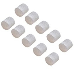 Weiße Abalone Seitenmarkierungspunkte Gf54b 100 Stück | 2 Mm, für Gitarre, Bass, Mandoline und Banjo, Ersatzteil zur Dekoration von Instrumenten