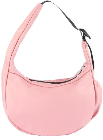 HUA ANGEL Borsa a Mezzaluna Donna Leggera con Tracolla Regolabile Borsa a Spalla Donna Ragazze Multi Tasche per Viaggio, Sport,Quotidiano e Estiva