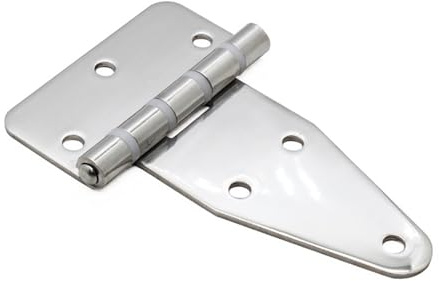 304 Edelstahl Scharnier Schrank Tür Horizontale Öffnung Dämpfung Heavy Duty Folding 1Pcs