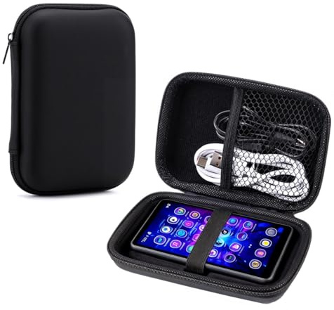 Yoomigle Custodia da trasporto compatibile con lettore MP3 MECHEN X56 per lettore MP4 da 5 pollici, antiurto, leggera, resistente, custodia protettiva in EVA compatibile con lettore MP3 MECHEN H11 Pro