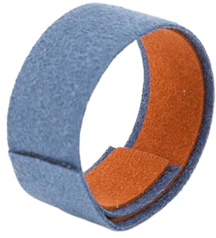 MENDUNER Lenkrad-Mittellinienmarkierung. Auffälliger Ersatz Passend für Y. Personalisierter Stil für den Innenraum des Autos (blau+orange)