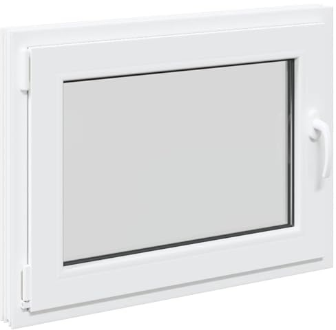 vidaXL Kipp- und Drehfenster für den Keller RISOR 80 x 70 cm