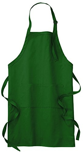 Stars and Stripes Apron chef Bottle Green Apron plain long length pocket aprons