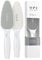 OPI Dual Sided Foot File – zweiseitige Hornhautfeile mit wechselbaren Sandstreifen – professionelle Fußfeile für die Pediküre mit ergonomischem Design – 80 & 120 Korn, je 2 Einweg-Streifen