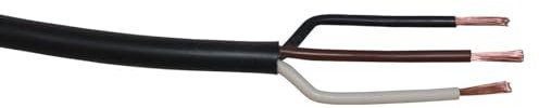 10m Lumonic 1m FLRYY cable de vehículo 3 hilos I cable de vehículo con sección de cable 3x 1mm² I cable de remolque 3 polos, cable de remolque multifilar