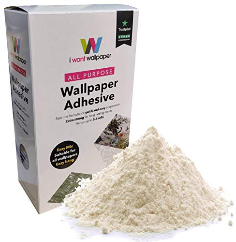 I Want Wallpaper All Purpose Extra Strong Heavy Duty Wall Paste Adhesive Paper Glue Hangs Upto 5 to 6 Rolls
