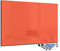 Glas-Magnettafel Orange 70x100 cm Whiteboard Wand Beschreibbar Magnetisch Pinnwand Küche Office Büro mit Zubehör Wochenplaner Abwischbar Deko Memoboard Tafel