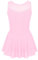 Freebily Vestito Pattinaggio Artistico Bambina Senza Maniche con Strass Body Ginnastica Artistica Ballerina Tutu Danza Classica Balletto Abito Ballo Latino Dancewear Rosa 7-8 Anni