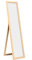 Giantex Miroir sur Pied Miroir Mural, Miroir Design 2 en 1 avec Cadre en Bois, pour Salon, Chambre, Couloir, 37 x 155 cm, HD (Naturel)