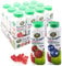 Goodness Me Fruit Nuggets Bottles 12 x 43g - Healthy Snacks for Kids - Vegan & Gluten Free - Made from Real Fruit Juice and Puree - Strawberry and Blueberry, 12-Pack