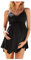 YJLX Maillot de bain pour femme enceinte - Tankini de grossesse - Robe de bain pour femme enceinte - Maillot de bain pour femme - Maillot de bain - Maillot de bain de grossesse, AAA noir, XL