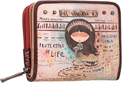 Anekke Damen Kleine Geldbörse Rinebo Hardcase, bunt
