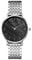 Rosefield Upper East Side Black Silver mit Schwarzes Zifferblatt und 33mm Silbernes Gehäuse UBSSS-U36 Edelstahl