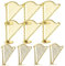 VINTORKY 10st Urlaub Baumschmuck Mini-instrumenten-anhänger Christbaumschmuck Weihnachtsdekorationen Harfenkuchendeckel Weihnachtsbaumschmuck Plastik Kleine Verzierungen Musikinstrument