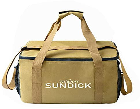 Tanant Dutch Oven Bag, Outdoor Storage Bag Picnic Cool Bag,Food Bag Food containers Practical Picnic Bag Large Picnic Bag for doordash Keep Food Warm(M (2.8 X 2 X 2.2in)-Yellow)