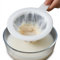 Kitchen Ultra-fine Mesh Strainer, 400 Mesh Plastic Household Food Filter Net with Handle Hook for Seedless Jam, Flour, Yoghurt, Soy Milk Device