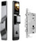 Smart Lock With Camera Keyless Entry Biometric Door Lock, Smart Locks For Front Door Ring Doorbell 3d Face Smart Door Lock With Security Camera Monitor, 7 Ways To Unlock The Door(lock 24*240mm)