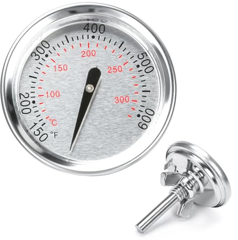 Grillthermometer für Weber GS4 Spirit I & II 200, Spirit I & II 300 Serie, Q 120/220/300/320, für Weber 57 cm & 67 cm Kettles