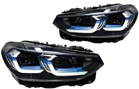 DZSMACHENGSM Cubiertas Faros Car Lights Automotive Accessories For For X3 G01 G08 2018-2022 LED Style Headlight Lens Head Lamp Front DRL Lente Faro Carcasa