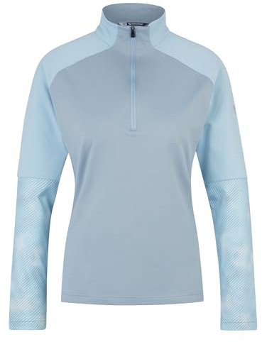 Ziener Damen Jeane Skipullover, Skirolli, Funktions-Shirt | warm, elastisch