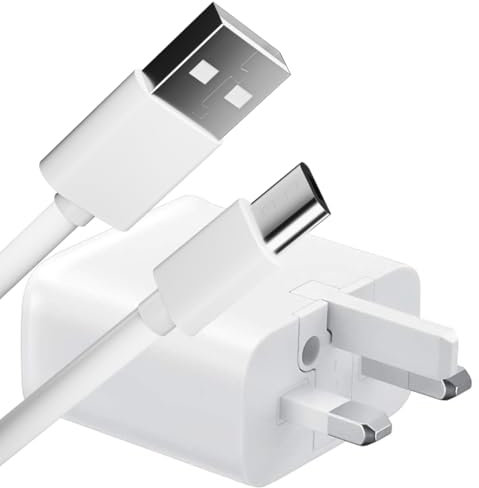 5V 2A Micro USB Charger, pluX Android Wall Charger Power Supply Compatible with Kindle Fire HD,HDX 6 7 8.9 9.7,Fire 7 8, Oculus Go and Phone