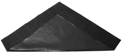 Tapis de sol gonflable carré antidérapant pour spa et piscine avec matériau PE noir