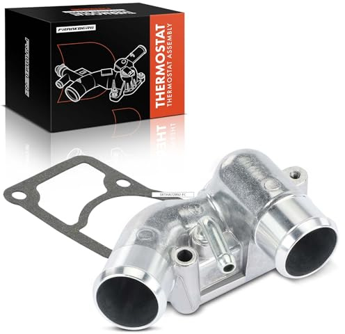 Frankberg Termostato de refrigerante 1338015 | Compatible con: Vagón BLS, 9-3 YS3D, Vectra C Z02, 9-3 D75 D79 E79 YS3F, Signum Z03, Soporte vital básico