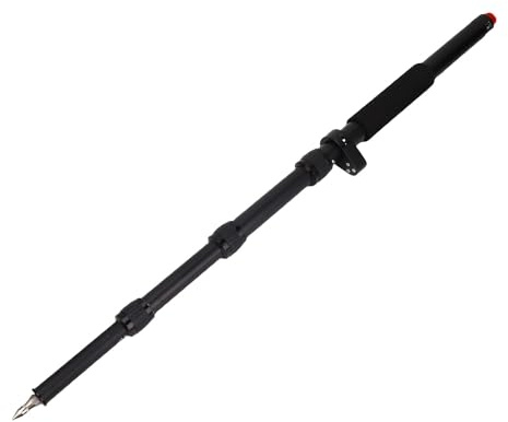 Umfragepol RTK GPS Pole, 1,5 M/5ft Aluminiumlegierung Teleskop GPS Rover Rod, Vermessung von Prismenpol mit Blase für Landbefragung & Ingenieurwesen