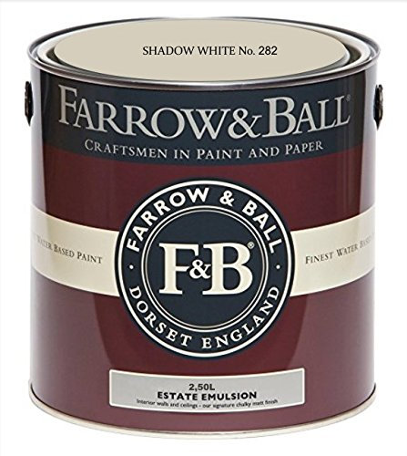 Farrow & Ball Estate Emulsion 2,5 Liter - SHADOW WHITE No. 282