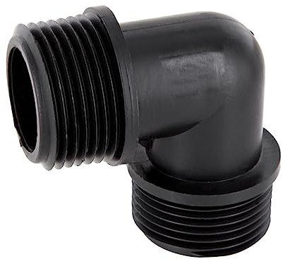 REKUBIK Winkel 90° 2X Außengewinde Größe 1 1/4 AG x 1 1/4 AG