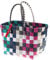 WORLD OF BASKETS ICE-BAG Witzgall 5009-49-0 Evergreen Einkaufskorb, Shoppertasche, 28x21x28 cm