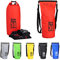 Relaxdays Ocean Pack 30 L, wasserabweisender Dry Bag für Wertsachen, leichter Trockensack für Outdoor Sport, rot