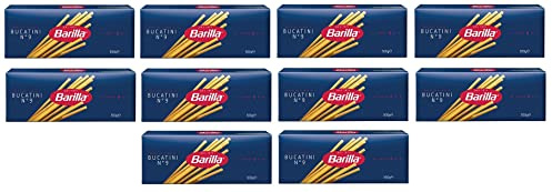 10x Pasta Barilla Bucatini Nr. 9 italienisch Nudeln 500 g pack