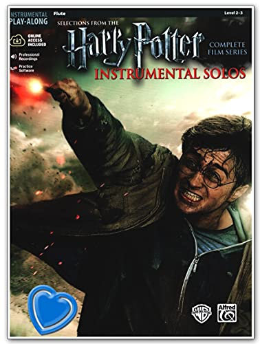 Die Harry Potter Instrumental Solos für Flöte - Selections from the Complete Film Series enthält erstmalig eine Sammlung aus allen acht Filmen des Harry Potter Epos - mit Online Audio, Notenkl.
