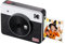 KODAK Mini Shot 3 Retro 4PASS 2-in-1 Sofortbildkamera und Fotodrucker (7,6x7,6cm) + 8 Blatts, Weiß