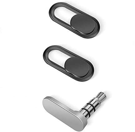 sunshot Webcam Cover Slide & Sound Blocker, ultradünne Metall-Webkameraabdeckung für MacBook Pro, iMac, Laptop, PC, iPad Pro, iPhone7 6, schützen Sie Ihre Konversations- und visuelle Privatsphäre